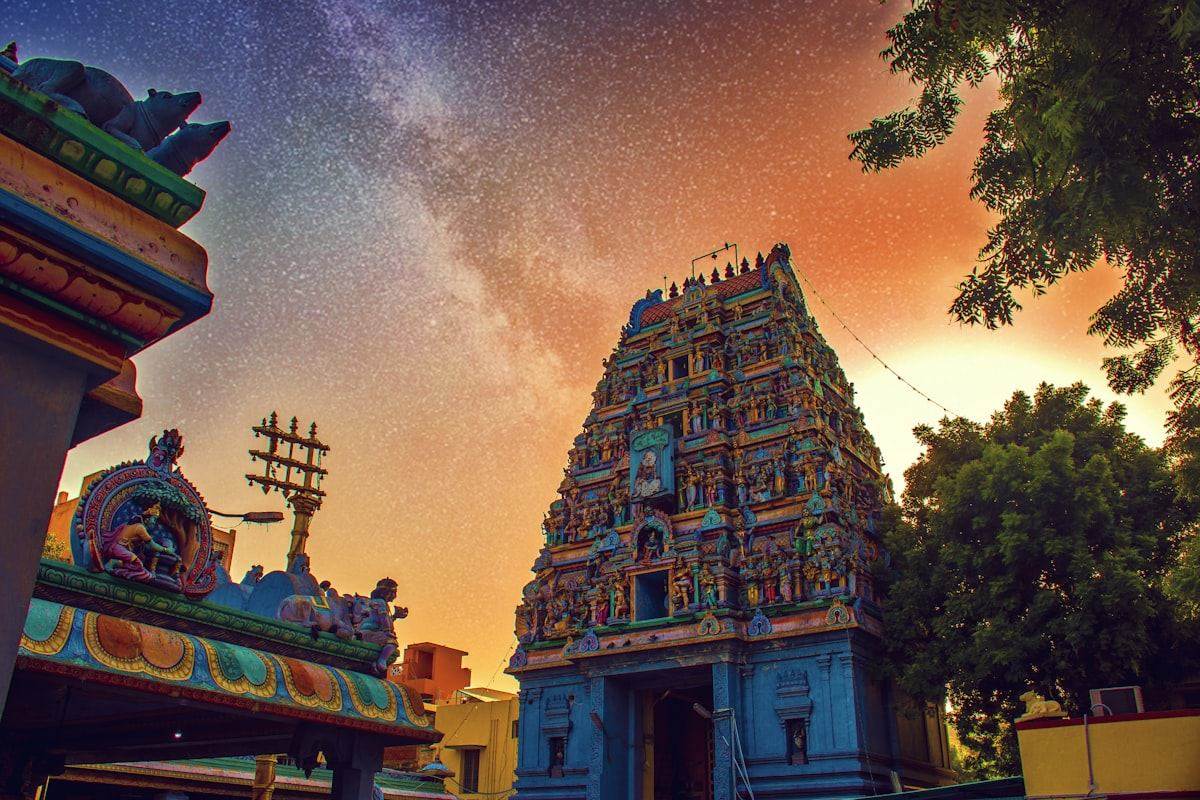 South Indian temple